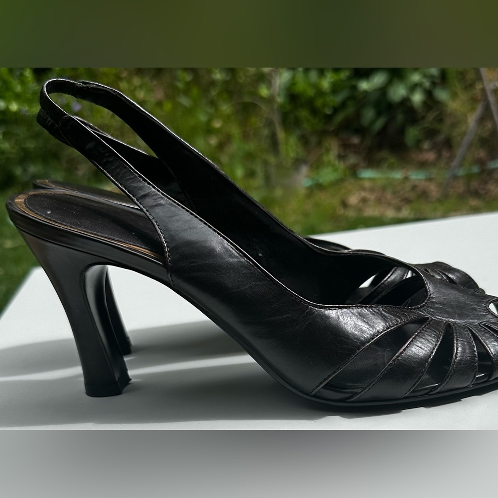 💙Beautiful Women’s Enzo Angiolini Slingback Heels 7.5M - Picture 3 of 5